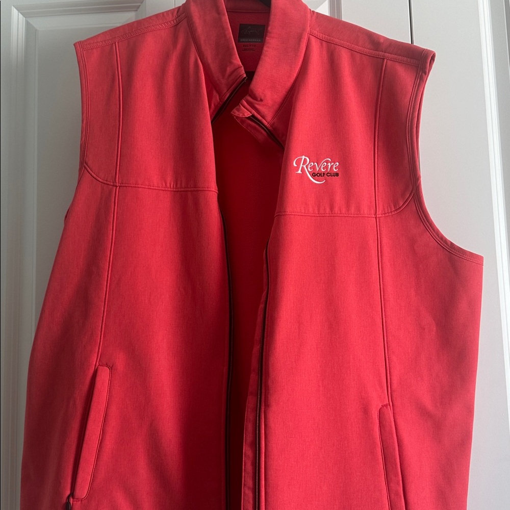 Greg Norman Collection Salmon Vest